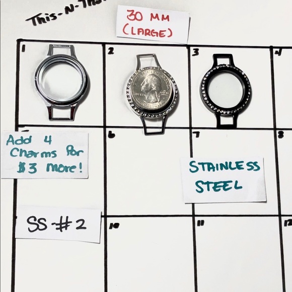 SS-#2 Stainless Living Locket Wrap Bracelet - Picture 3 of 8